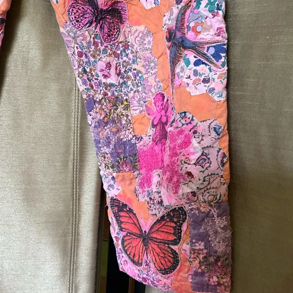 Magnolia Pearl Pink and Orange Ankle Cropped Pants - Picture 10 of 15